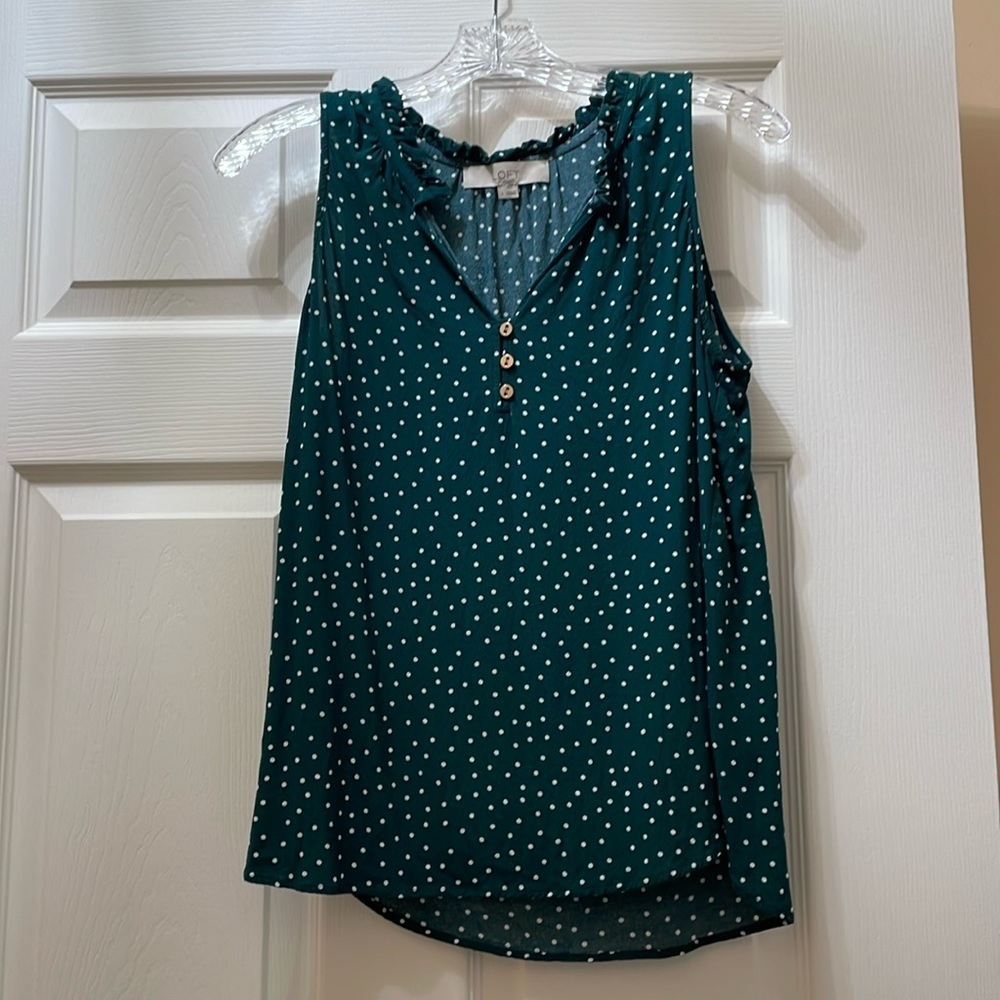 Loft sleeveless top